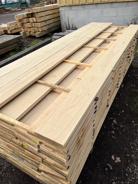 High quality french oak timber